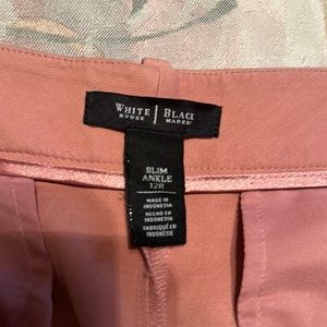 White House Black Market Slim Ankle Dress Pants, 12R
